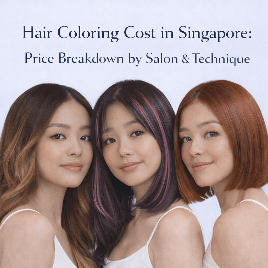 Hair Coloring Cost in Singapore 2025: Price Breakdown by Salon &&nbsp;Technique