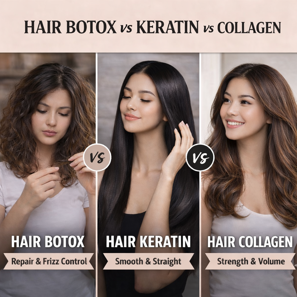 Hair Botox vs Keratin vs Collagen: THE ULTIMATE GUIDE FOR SINGAPORE