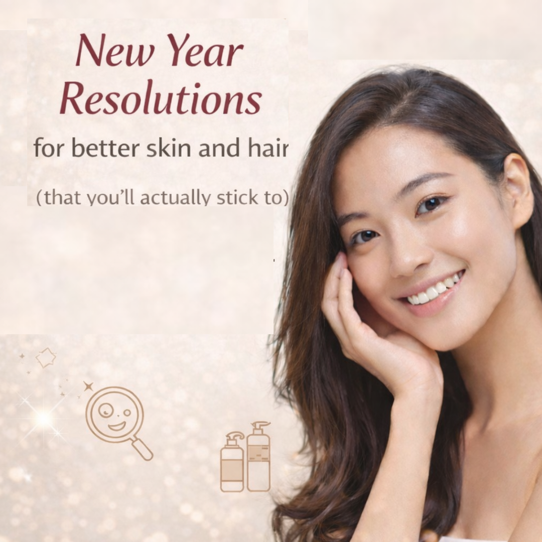 New Year Resolutions for Better Skin & Hair (That You’ll Actually Stick To)