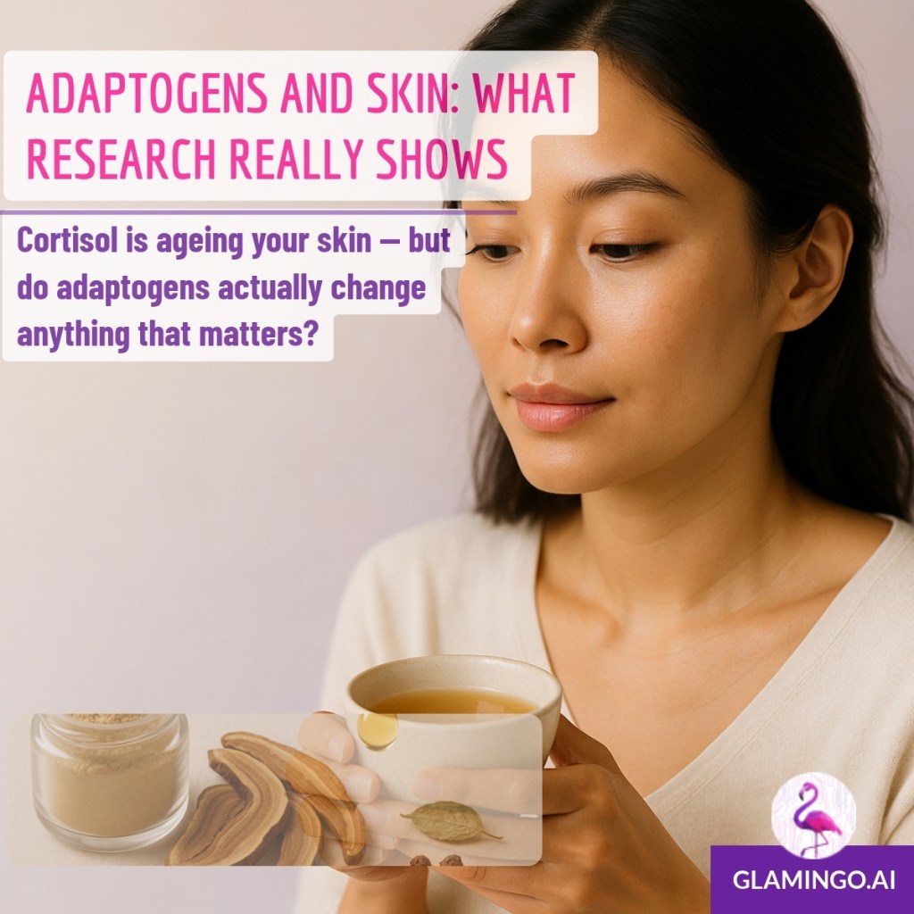 Adaptogens for Skin: What the Research Actually Shows | Glamingo Beauty & Wellness Blog
