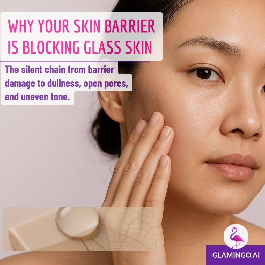 Barrier Damage to Dull Skin: The Glass Skin Cascade | Glamingo Beauty & Wellness Blog
