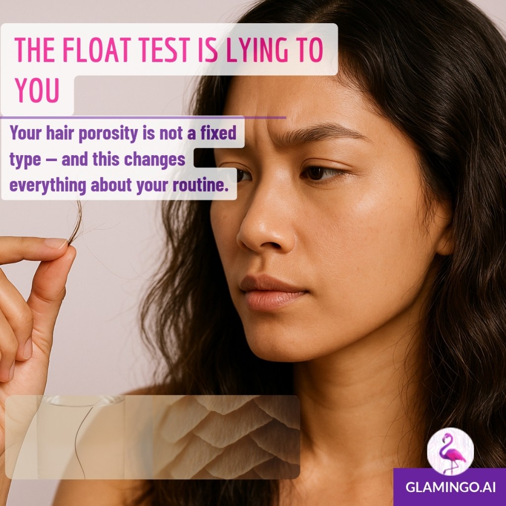 Hair Porosity Float Test: Why It Doesn't Work | Glamingo Beauty & Wellness Blog