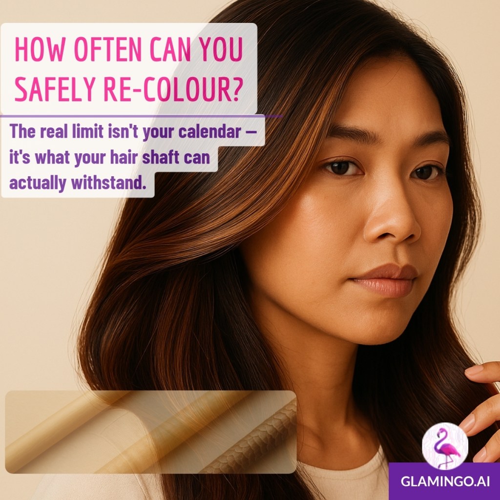 How Often Can You Re-Colour Your Hair Safely? | Glamingo Beauty & Wellness Blog