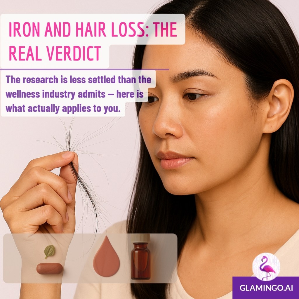 Iron Supplements for Hair Loss: Evidence-Based Verdict | Glamingo Beauty & Wellness Blog