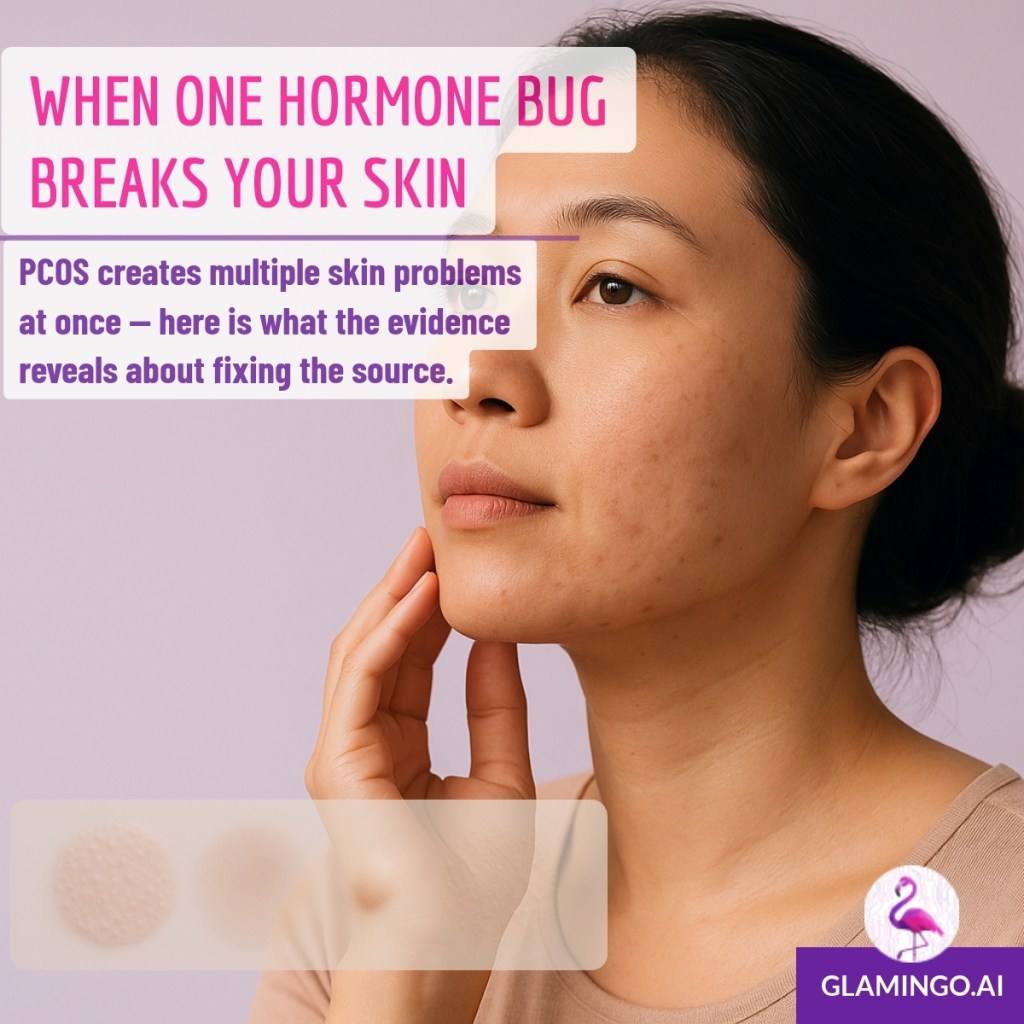 PCOS and Skin: The Hormonal Connection Explained | Glamingo Beauty & Wellness Blog