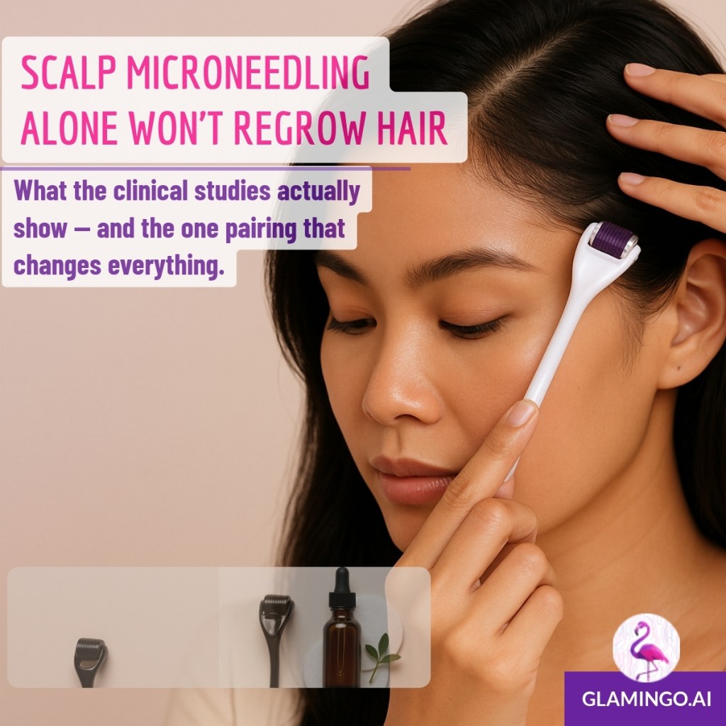 Scalp Microneedling for Hair Growth: Myth vs Evidence | Glamingo Beauty & Wellness Blog