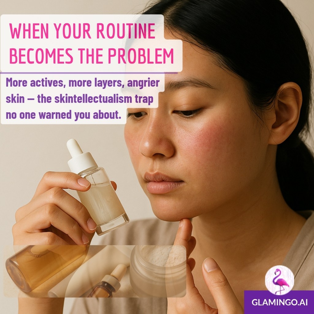 Skintellectualism and Over-Routinising: When Skincare Knowledge Backfires | Glamingo Beauty & Wellness Blog