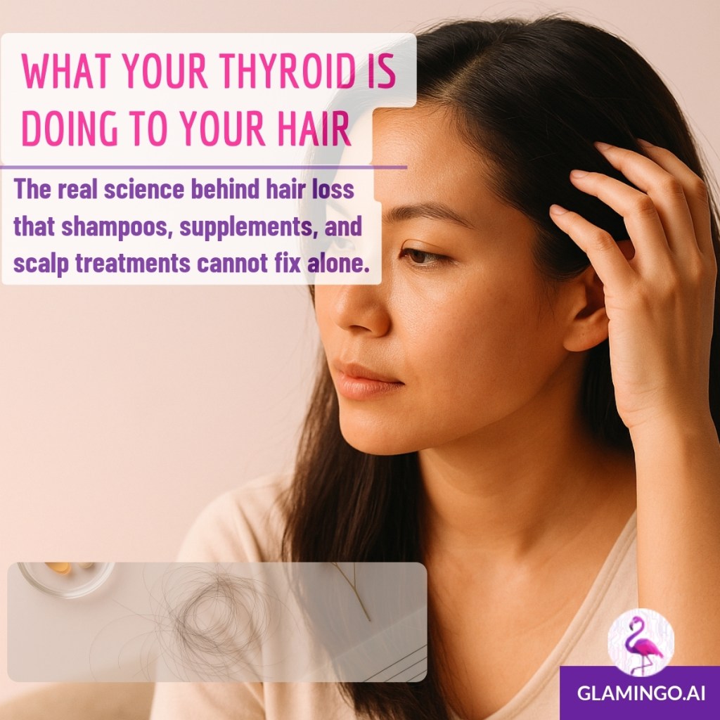 Thyroid and Hair Loss: What the Science Shows | Glamingo Beauty & Wellness Blog