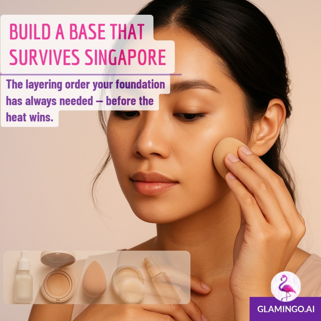 Base Makeup Routine That Lasts in Singapore's Heat | Glamingo Beauty & Wellness Blog