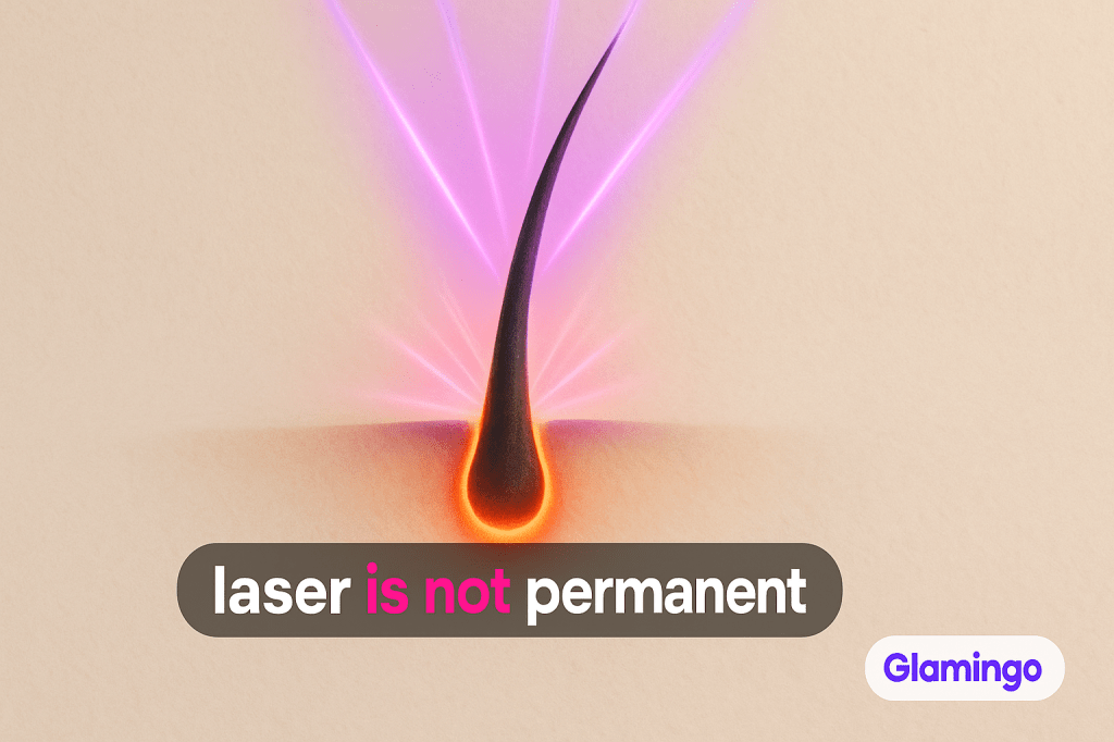 Laser Hair Removal Is Not Permanent: What the Evidence Says | Glamingo Beauty & Wellness Blog