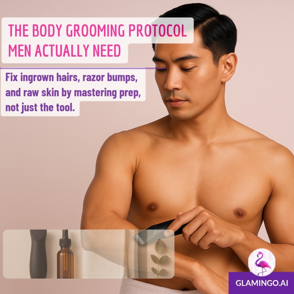 Men's Body Grooming Protocol: Trim, Shave, Maintain | Glamingo Beauty & Wellness Blog