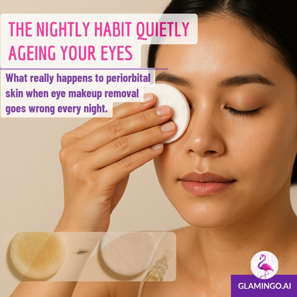Why Eye Makeup Removal Damages Skin — The Mechanism | Glamingo Beauty & Wellness Blog