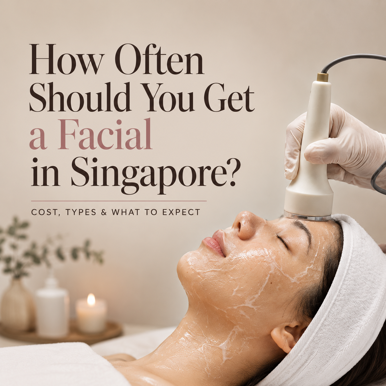 How Often Should You Get a Facial in Singapore? (Cost, Types & What to Expect)