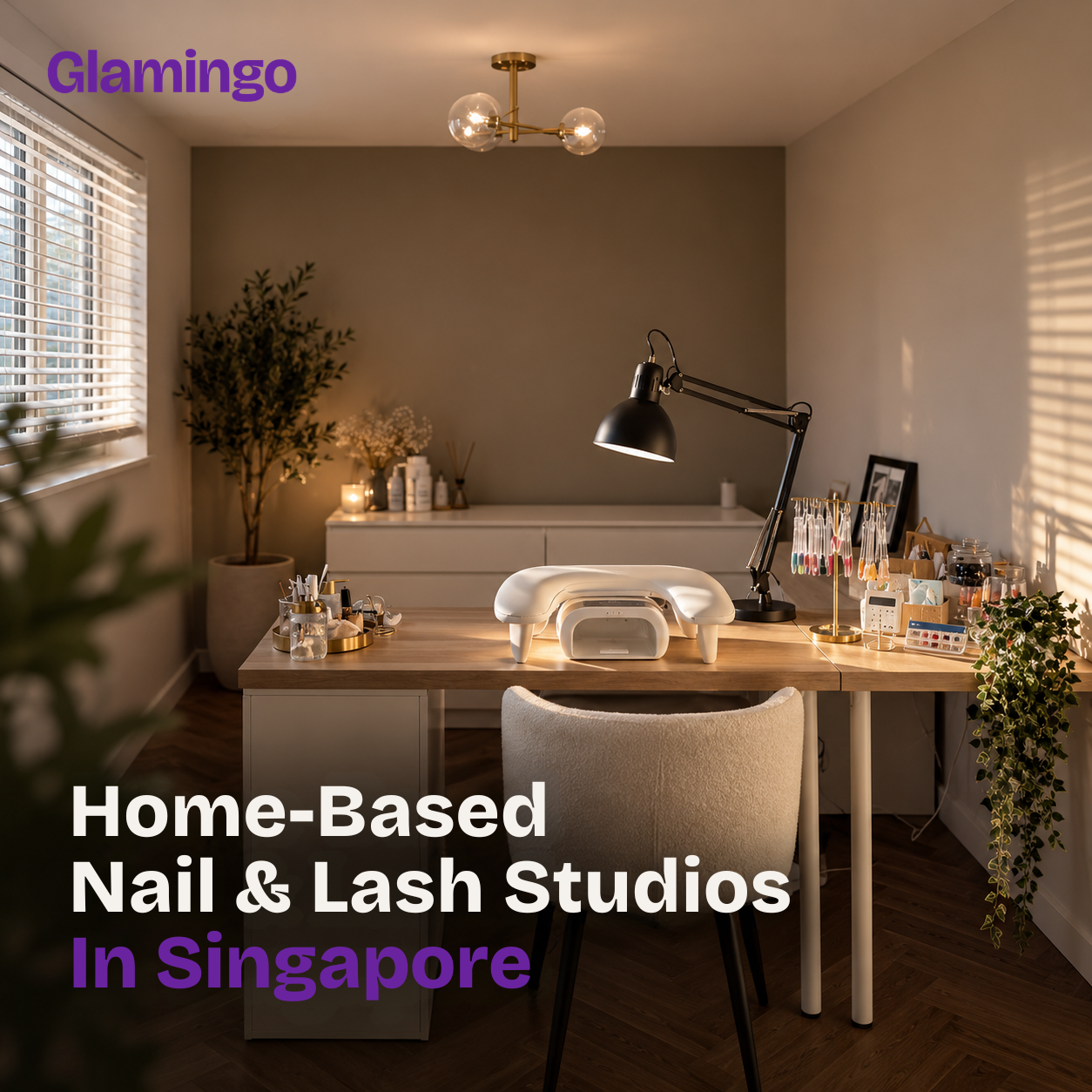 Home-Based Nail & Lash Studios In Singapore
